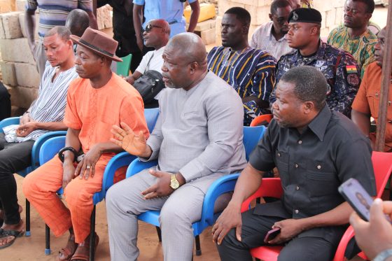Volta Regional Minister and MCE Visit Victims of Dzodze-Penyi Road Construction Site Tragedy